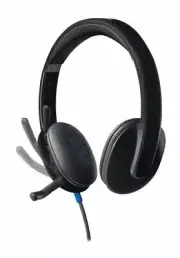 Logitech H540 Over-ear Headset Headphone Wired USB Black with Mic