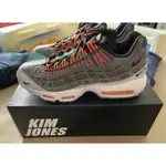 正版 KIM JONES X NIKE AIR MAX 95 "TOTAL O RANGE" 灰橙 DD1871-001