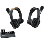 Hollyland Solidcom SE Global 2S 2-Person Full-Duplex Single-Ear Noise-Cancelling Headset Intercom System (2.4 GHz)