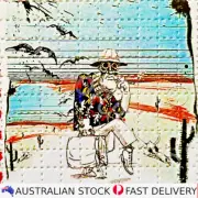 Hunter S Thompson Gonzo Trip LSD Blotter Art 100 tabs 10 x 10 sheet