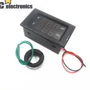 AC 80-300V 100A CT LCD Digital Voltmeter Ammeter Volt Amp Power Kwh Panel Meter