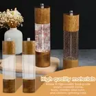 2Pcs Grinding Bottle for Kitchen Large-capacity Salt and Pepper Seasoning haEEI