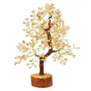 Citrine Natural Gemstone Crystal Money Tree Good Luck Prosperity Feng Shui