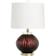 Cyan Design 09289 Denley 22.5 inch 100 watt Purple Table Lamp Portable Light