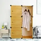 DIY 6 Cubes Storage Kid Cabinet Wardrobe Toy Book Shelve