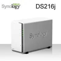 在飛比找PChome商店街優惠-【強越電腦】Synology 群暉科技 DS216j 2Ba