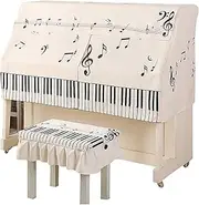 Grand Piano Cover, Electronic Piano Cover Upright Top Cover Dust Cover Chair Cover, Cartoon Fabric Piano Cover Half Cover Modern Minimalist Elegant Cute Piano Full Cover Universal (Color : Piano Cove
