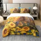 Bedding Duvet Cover Galloping Horse Bedding Set Twin Size for Kids