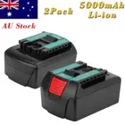2Pcs 18V 5.0Ah Li-ion Battery For Bosch BAT609 BAT610 BAT618 BAT619 GSA GKS GSR