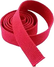 Webbing ，Strapheavy Duty Nylon Webbing， Strap for Bags 20mm 25mm 38mm 50mm Width Lightweight Cotton Webbing for Bag Strap Handles Backpack Sewing Making, Thick 1.3 mm(Red,50 MM)