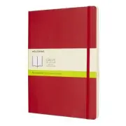 Moleskine Plain Soft Notebook (Scarlet Red) - Large