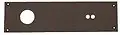 Jackson 20190313 Dark Bronze 2 Valve Overhead Concealed Closer Cover Plate