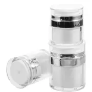3 Pcs Cream Lotion Bottle Travel Empty Jars for Creams Refillable Sample