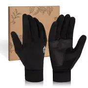 RIGWARL Thin Fleece Gloves for Cold Weather Waterproof, Winter Gloves Men Wom...