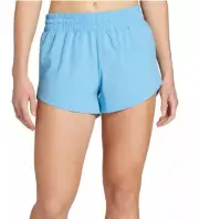 NWT DSG Women's Stride Mid-Rise Shorts 2.0 Azure Light Blue Size XL