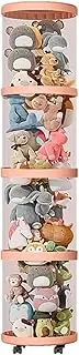 Vertical Toy Storage Tube | Stuffed Animal Storage Tube | Stuffed Animal Organizer | Multi-layer Transparent Doll Plush Storages Tubes Organizer Sliding Cover For Home