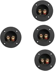 UPKOCH 4sets Speaker Box Terminal Plate Car Speaker Terminal DIY Home Stereo Kit Speaker Terminals Connectors 6pcs*4