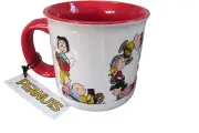 Snoopy Peanuts Gang Valentines Love Coffee Mug Cup Ceramic Lucy CB Pig Pen