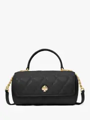 Heart Barrel Quilted Crossbody