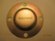 Wilwood 270-0374 : Brake Rotor Hub Dust Cap, Starlite 8-Bolt, Steel, Gold