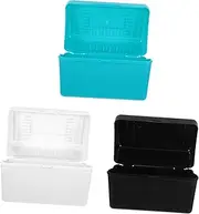 HOODANCOS Large Capacity Note Card Storage Box Set for Index Cards Flashcards and