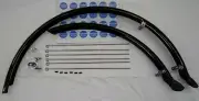26" 27.5/650b Full Mud Guard Fender MTB road Bicycle bike black 3444