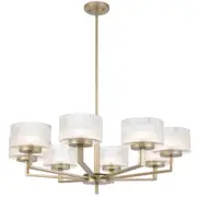 Moreno Pendant 8 Lights Antique Silver - MORENO PE8-AS