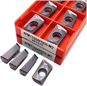 EWDUDKSNKK Turning Insert APMT1604 APMT1135 PDER M2 H2 VP15TF Carbide Insert milling Cutter APMT 1135 APMT 1604 CNC milling Cutter Milling Inserts(APMT1135 M2 VP15TF)