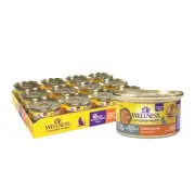 Wellness Complete Health Pate Senior Wet Cat Food, Natural, Protein-Rich, Gra...