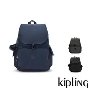 Kipling『猴子包』拉鍊掀蓋後背包-CITY PACK(多款任選)