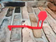Mouse Trap Red Stop Sign Game Replacement Part Piece Mousetrap Stopsign 2016