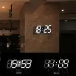 🎉現貨【大型LED數字鐘】3D立體鐘 數字時鐘 3D鬧鐘 電子鐘 數字鐘 電子鬧鐘 電子時鐘 掛鐘 工業風 數字時鐘
