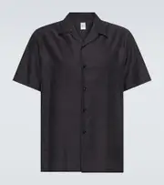 Berluti Silk and cotton bowling shirt