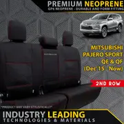 Mitsubishi Pajero Sport - GP6 Premium Neoprene 2nd Row Seat Covers (Made to Order)