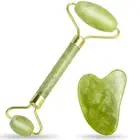 JadeFace Jade Roller and Gua Sha Set Skin Massager Skincare Beauty De-Puffing US