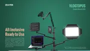 Zeapon Vlogtopus Desk Mount Kit