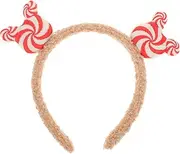 [FOYTOKI] Christmas Headband Girlfriend Xmas Themed Hair Hoop Delicate Hair Accessories for Lady