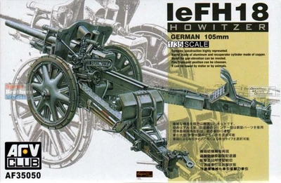 AFV35050 1:35 AFV Club German FH18 105mm Howitzer