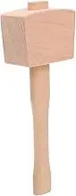 ARTIBETTER Wooden Hammer for and Carpentry Small Multi Purpose Woodworking Tool Sturdy Construction with Comfortable Grip for Leatherworking Woodworking Tasks