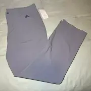 Adidas Stripes Logo Adi Golf Pants Mens Size 38 x 32 Grey Three GU2673 New
