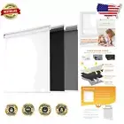 White Thermal Insulated Blackout Roller Blinds with Free-Stop Cordless Design