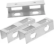 HOMSFOU 3pcs Laptop Desk Riser Under Desk Stand Sturdy Bed Laptop Holder Mount Space-Saving