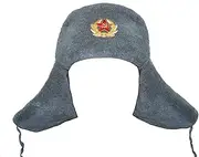 [SIBERHAT] Authentic Winter Hat Soviet USSR Army Soldier Red Star WW2
