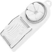 Egg Slicer - Multifunctional Egg Cutter | Heavy Duty Metal Eggs Slicer | Kitchen Utility Cutter, Durable Egg's Divider | Hard Boiled Eggs, Fruit Chopper | Kitchen Accessories for Strawberry, Fruits