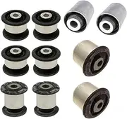 10 Pcs Control Arm Bushing Front Suspension Compatible for Audi Q7 for VW Touareg Steering Rack Rubber Bushes