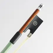 Master Pernambuco Violin Bow Full Size 1/2 Premium Horsehair Sweet and Clean Tone Upgraded Fiddle Bow