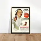 Funny Retro Medical Ad Framed Poster - Vintage Nurse Remedy Print