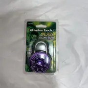 NEW, FACTORY SEALED Master Lock Combination Lock Purple Combo