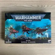 AELDARI SHROUD RUNNERS ELDAR WARHAMMER 40K JET BIKES SQUADRON CRAFTWORLD SEALED