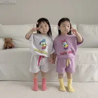 在飛比找蝦皮購物優惠-韓國RA｜24夏季唐老鴨黛西幼稚園套裝